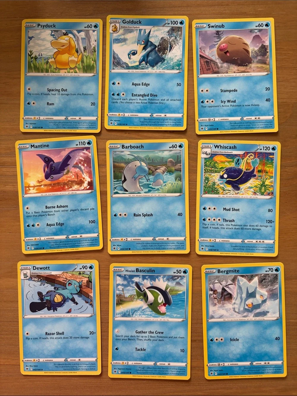 Astral Radiance Lot | 55 Unique Cards | Binder Starter Collection
